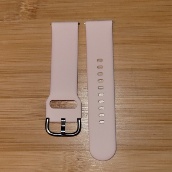 GEAK 3 Pack 20mm Silicone Watch Bands Small Black/Fuchsia/Sand Pink - Picture 5 of 7